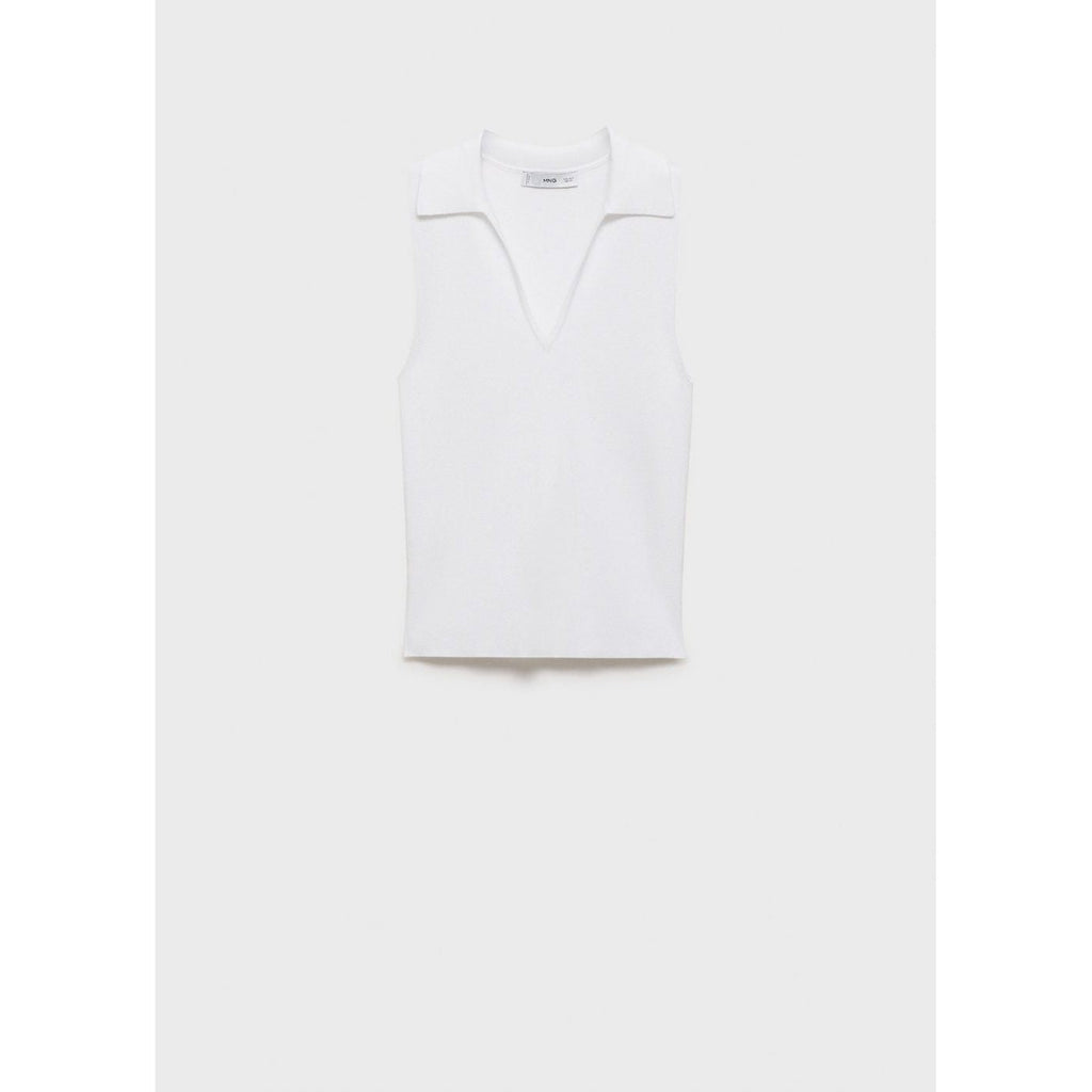 Top Maille Col Polo
