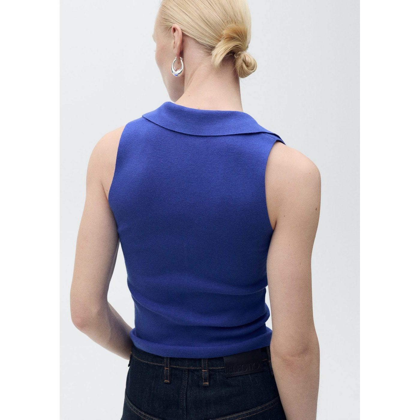 Top Maille Col Polo