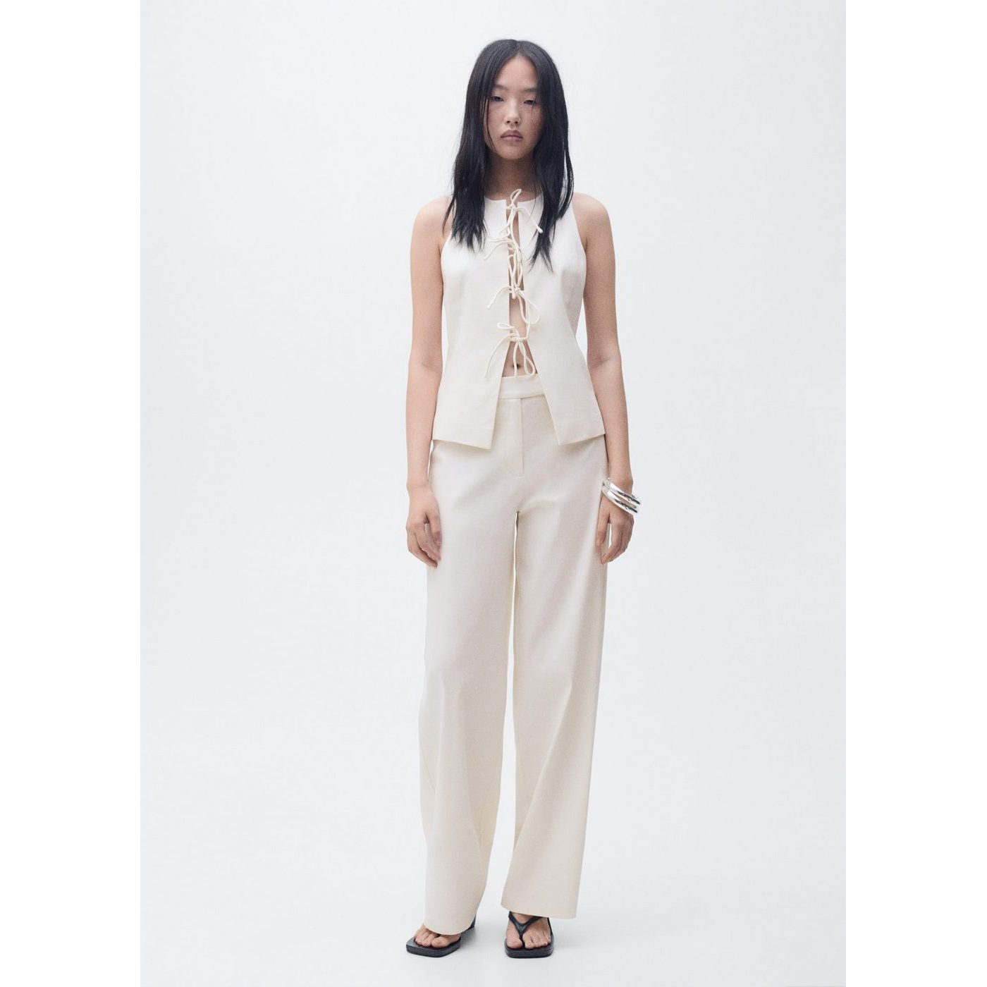 Pantalon Droit Taille Normale