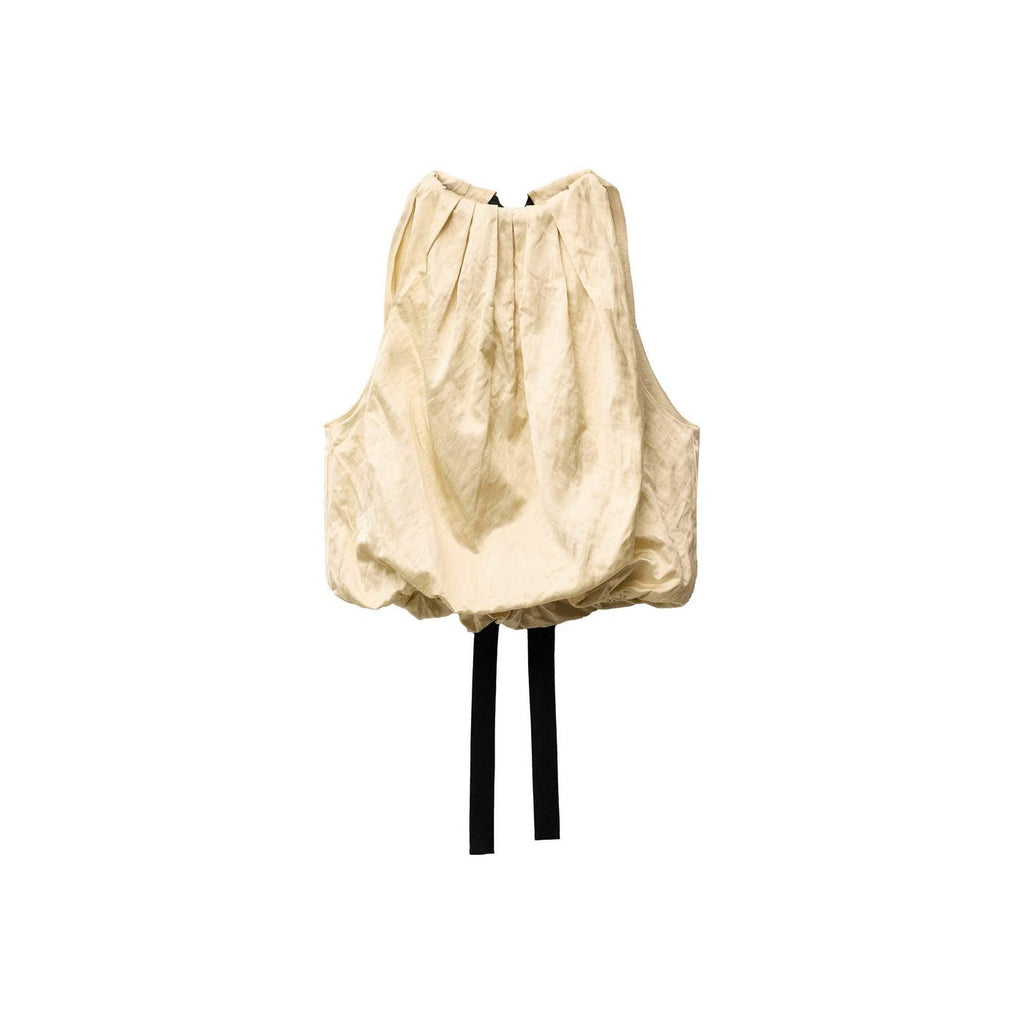 Blouse Ballon Tissu Froissé