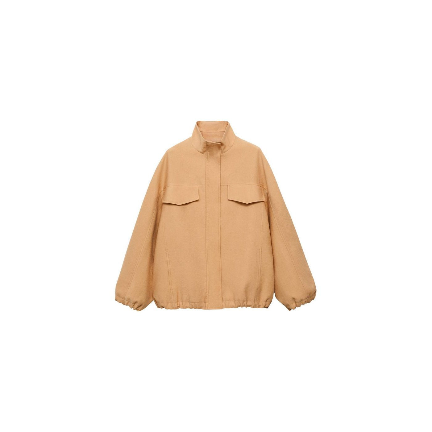 Veste Lyocell Oversize Poches