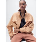 Veste Lyocell Oversize Poches