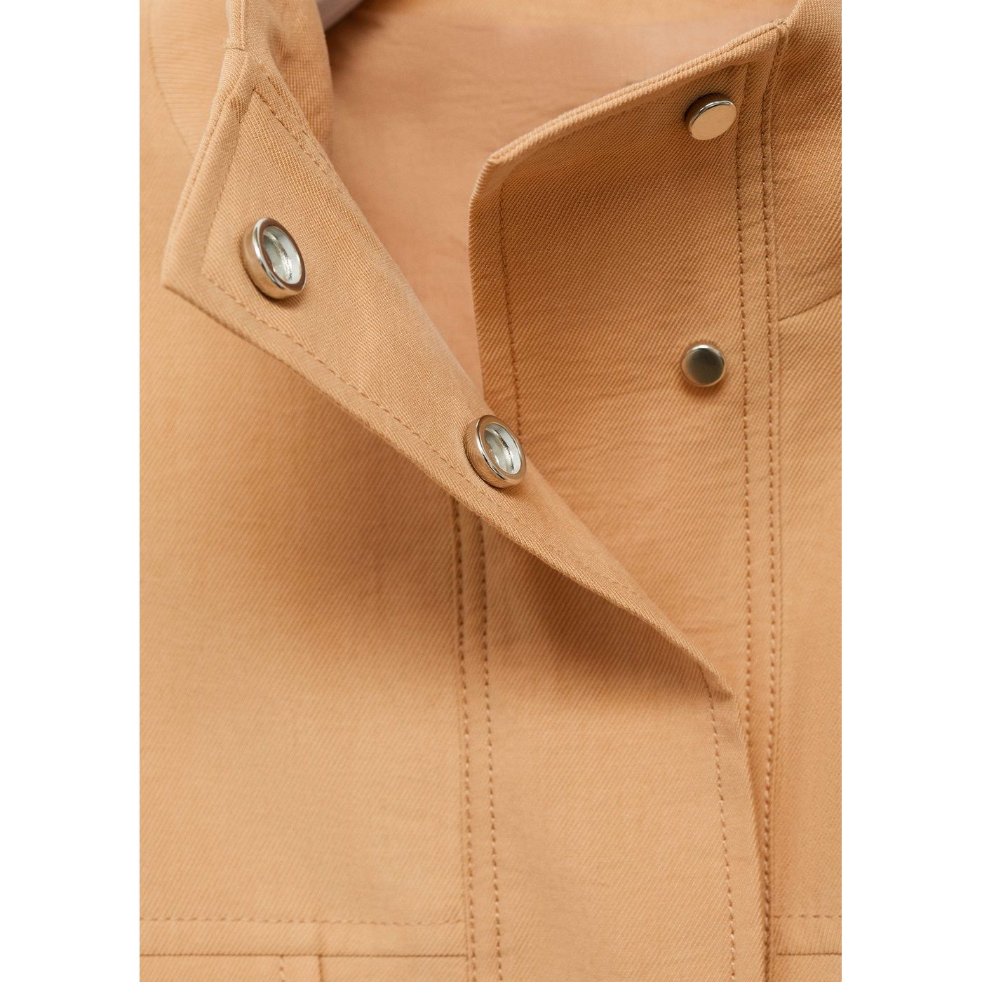 Veste Lyocell Oversize Poches