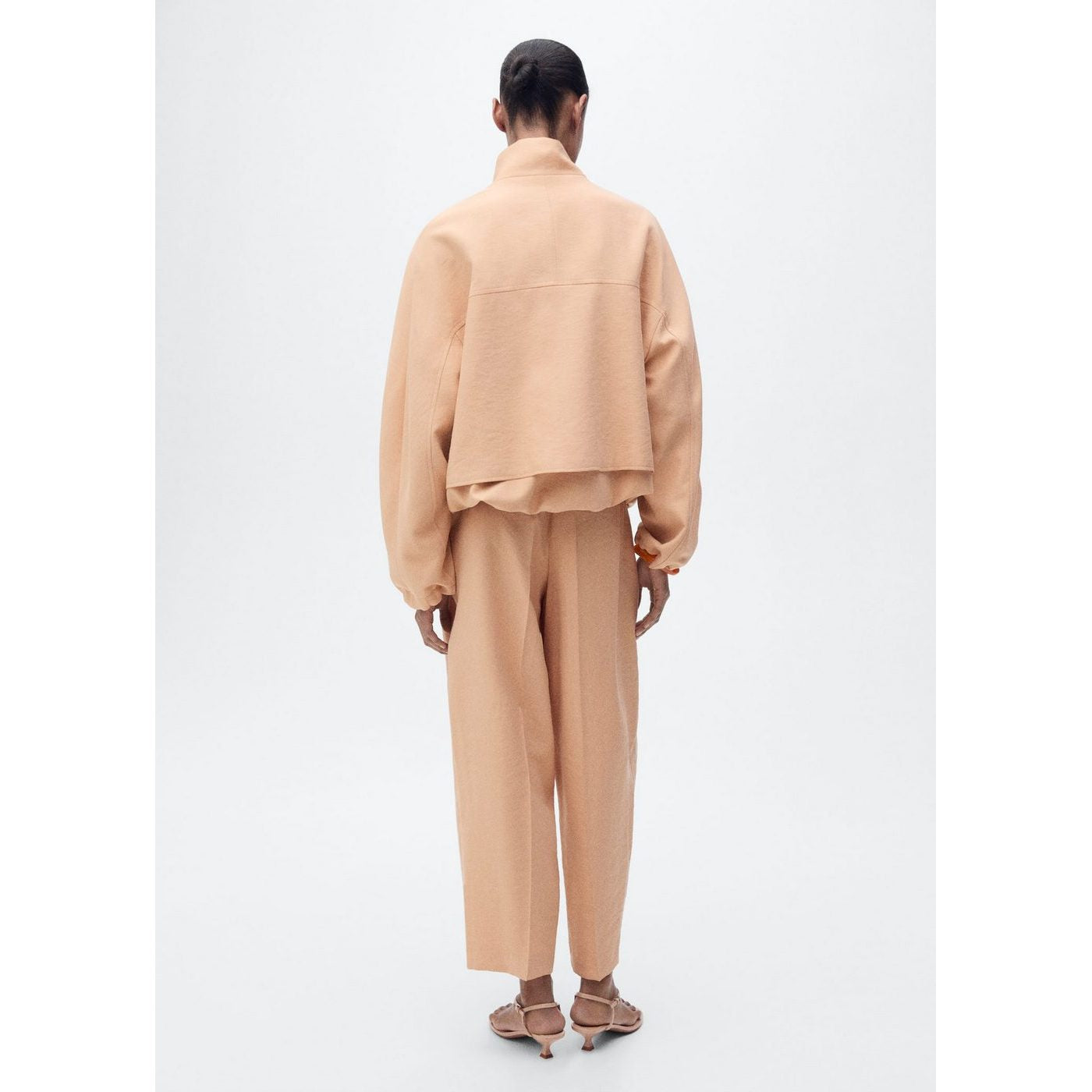Veste Lyocell Oversize Poches