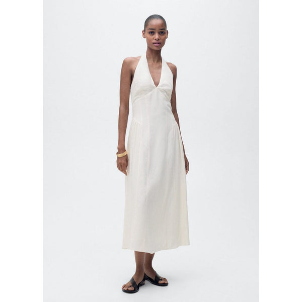 Robe Lin Emmanchures Américaines