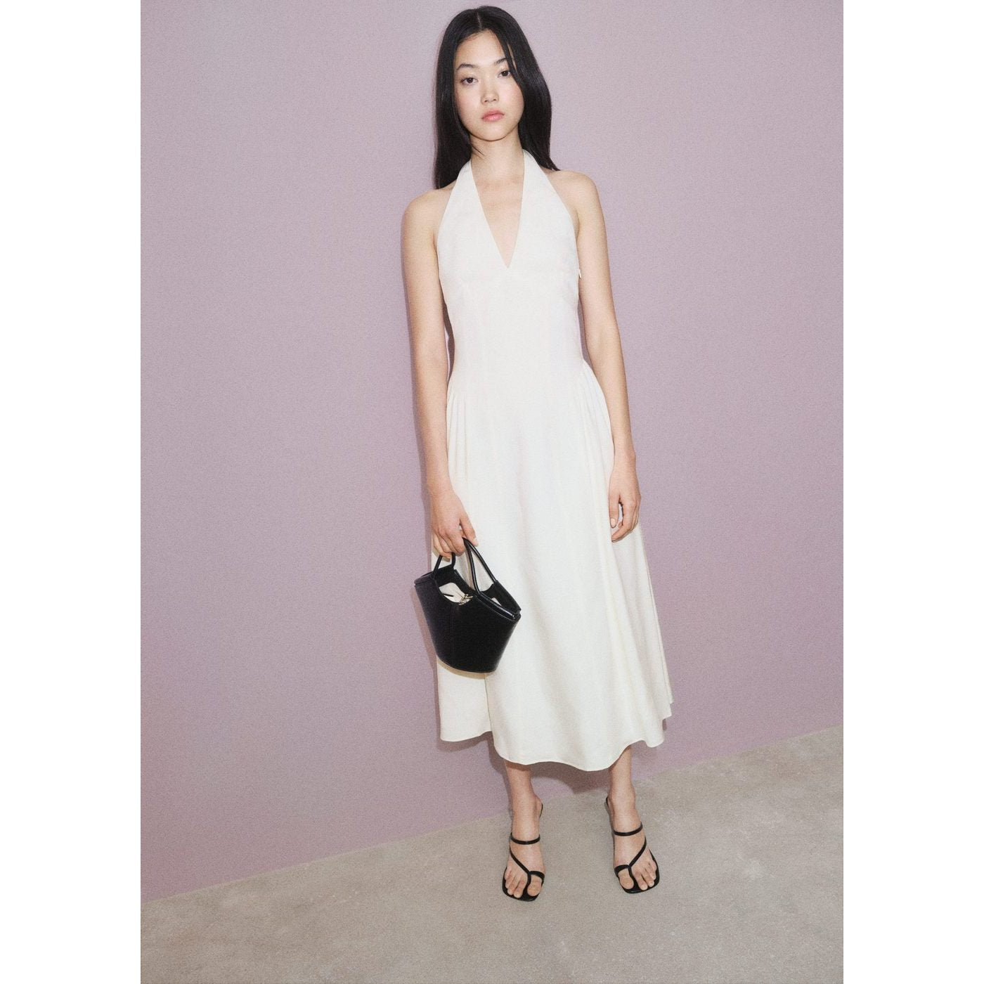 Robe Lin Emmanchures Américaines