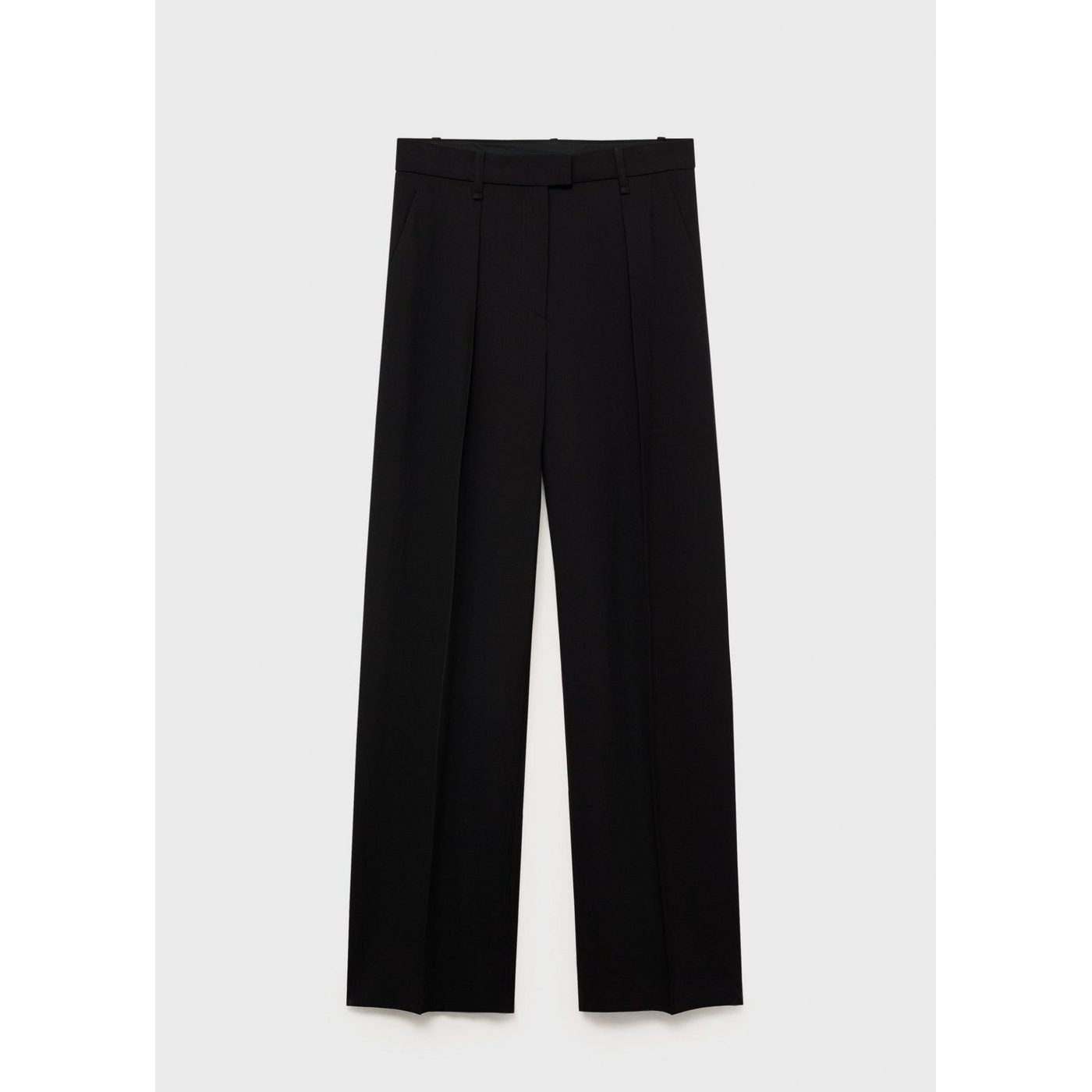 Pantalon Lyocell Droit À Pinces