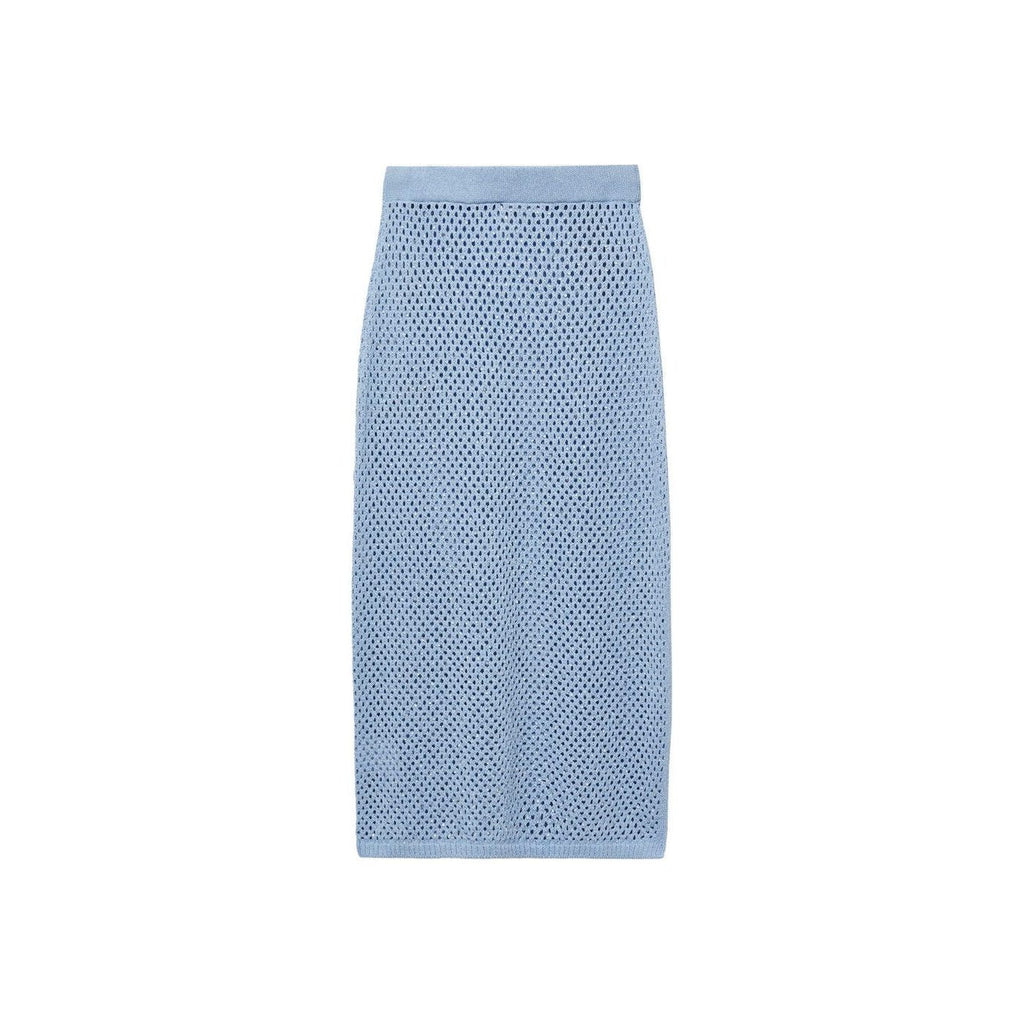 Jupe Maille Détail Strass