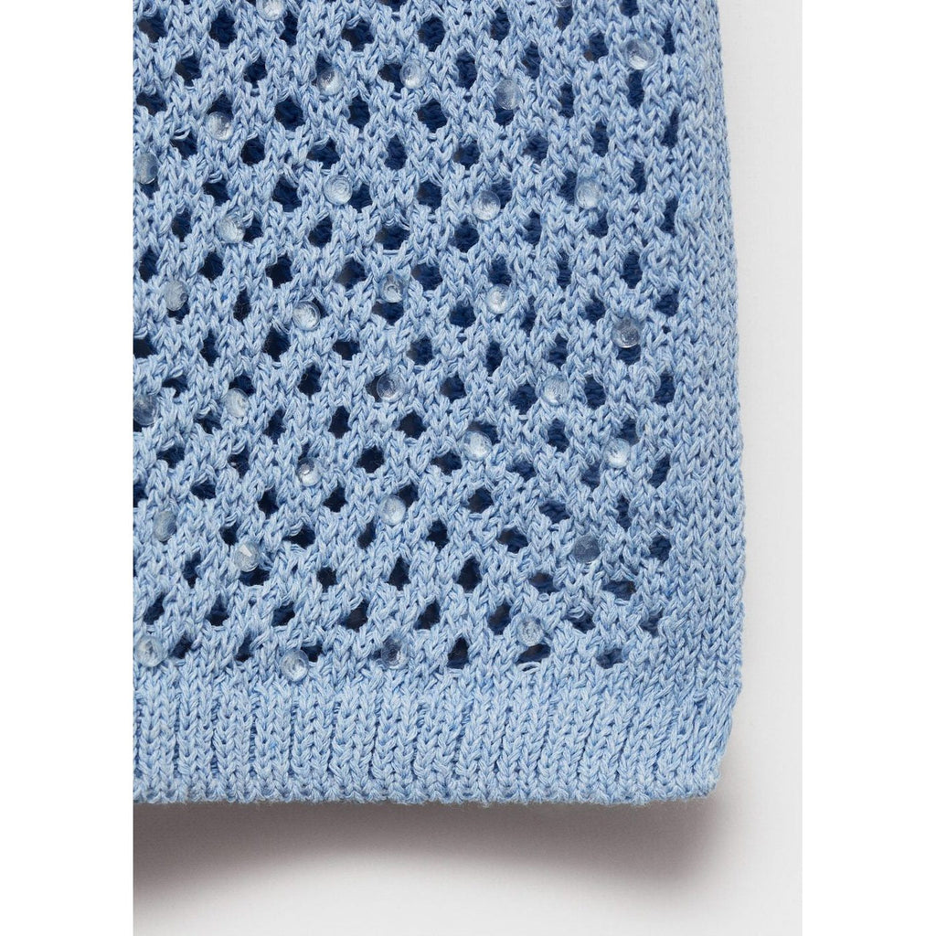 Jupe Maille Détail Strass