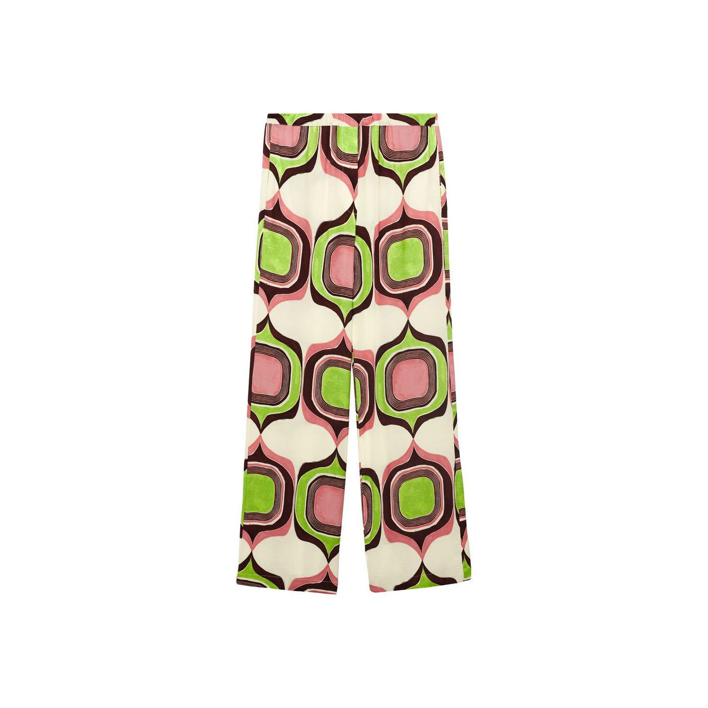 Pantalon Imprimé Géométrique