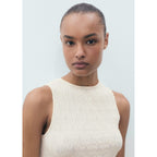 Robe Maille Texturée Ajustée