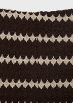 Pantalon Maille En Imprimé Géométrique