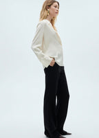 Wideleg Suit Trousers