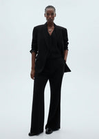 Wideleg Suit Trousers