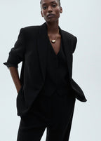 Wideleg Suit Trousers