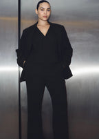 Wideleg Suit Trousers