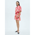 Chemise Poches En Imprimé Fleuri