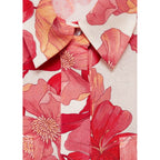 Chemise Poches En Imprimé Fleuri