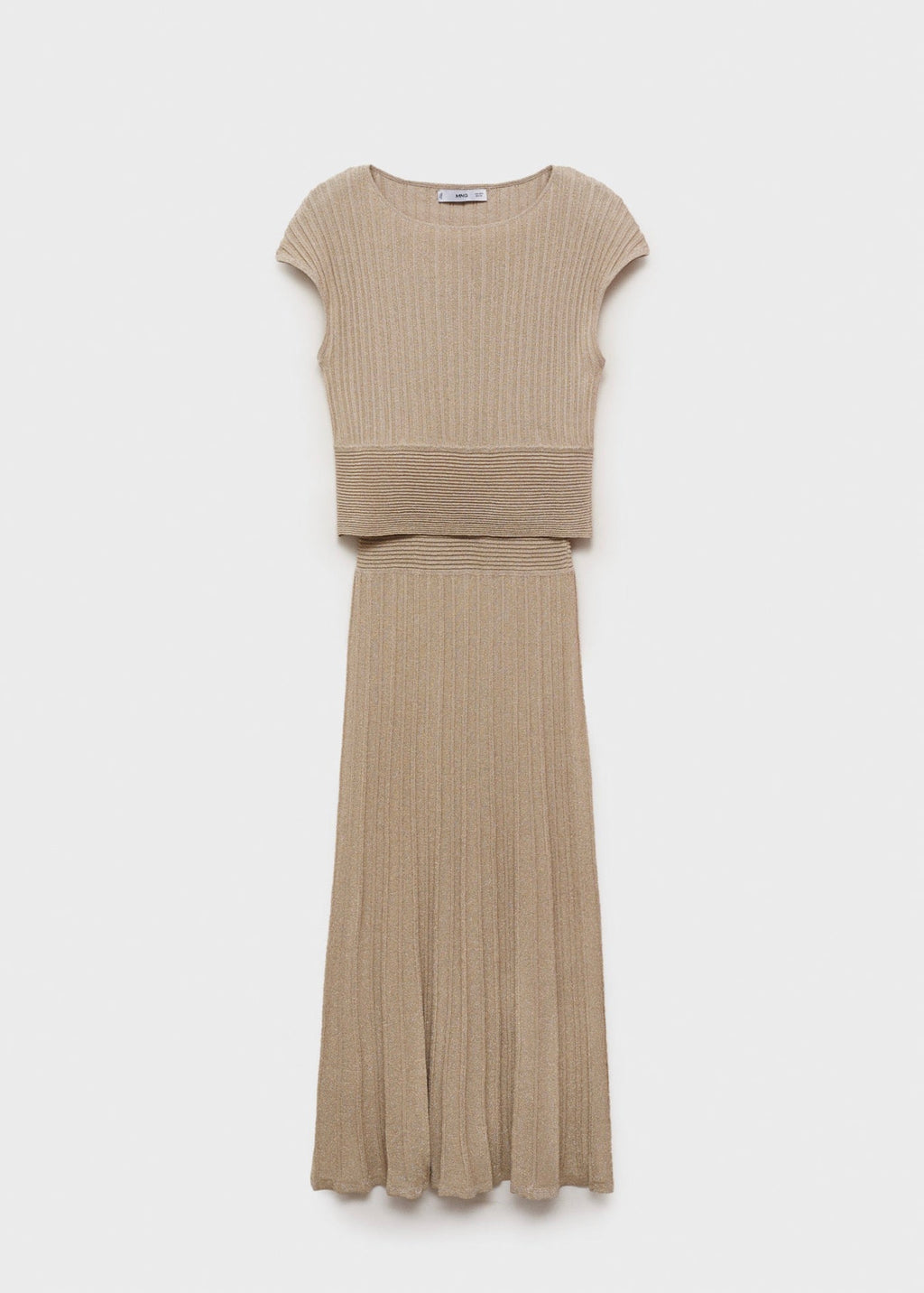 Robe En Maille Finition Brillante