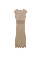 Robe En Maille Finition Brillante