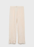 Pantalon Droit Plissé