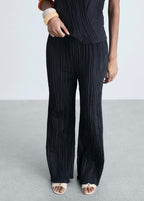 Pantalon Droit Plissé