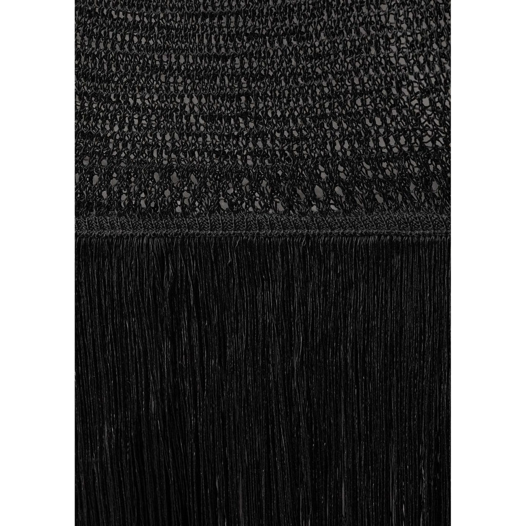 Robe Maille Ajourée Franges