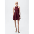 Robe Courte Maille Péplum