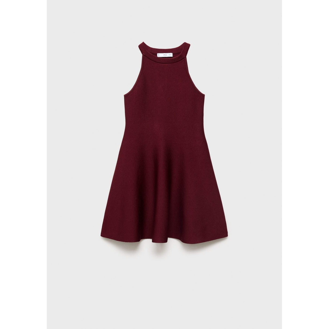 Robe Courte Maille Péplum