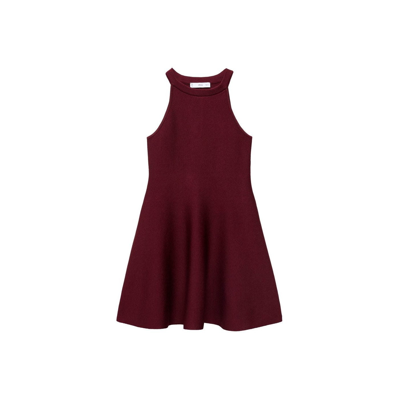 Robe Courte Maille Péplum