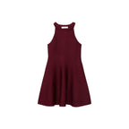 Robe Courte Maille Péplum