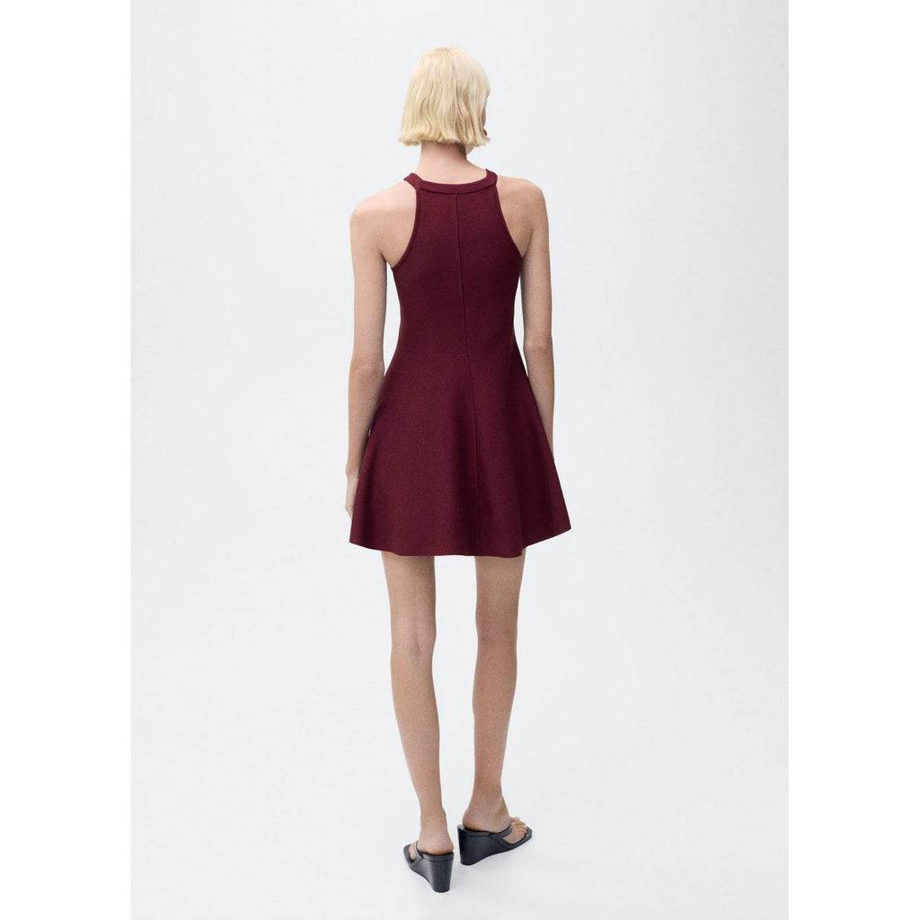 Robe Courte Maille Péplum