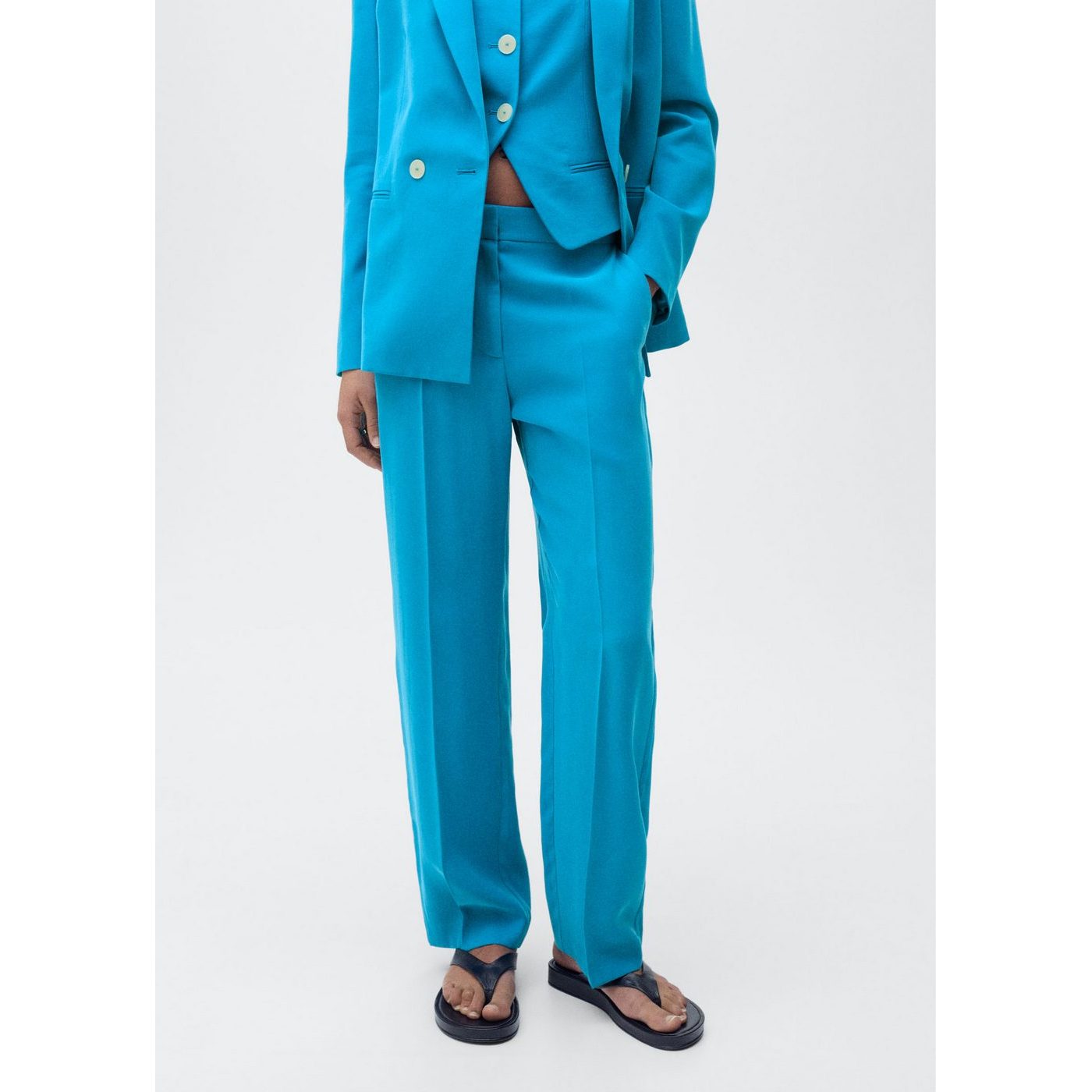 Pantalon Droit Costume