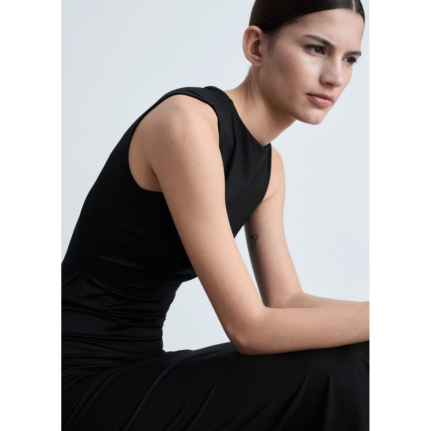 Robe Longue Ouverture Arrière