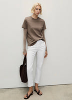 Jean Claudia Slim Crop