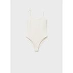 Body Coton Maille Côtelée