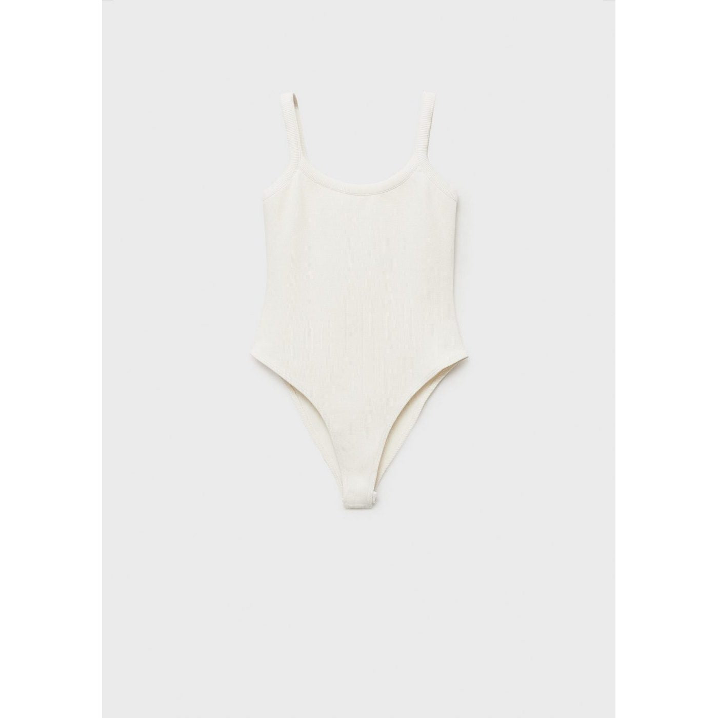 Body Coton Maille Côtelée
