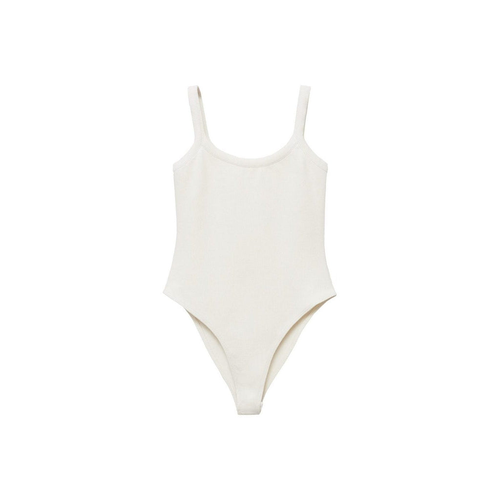 Body Coton Maille Côtelée