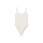 Body Coton Maille Côtelée