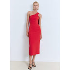 Robe Asymétrique Col