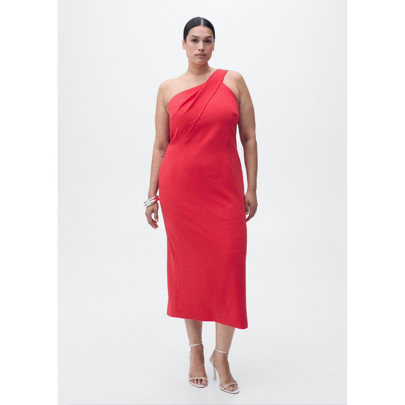 Robe Asymétrique Col
