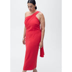 Robe Asymétrique Col