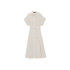 Robe À Pois Avec Ceinture