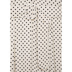 Robe À Pois Avec Ceinture