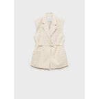 Gilet Texturé Ceinture