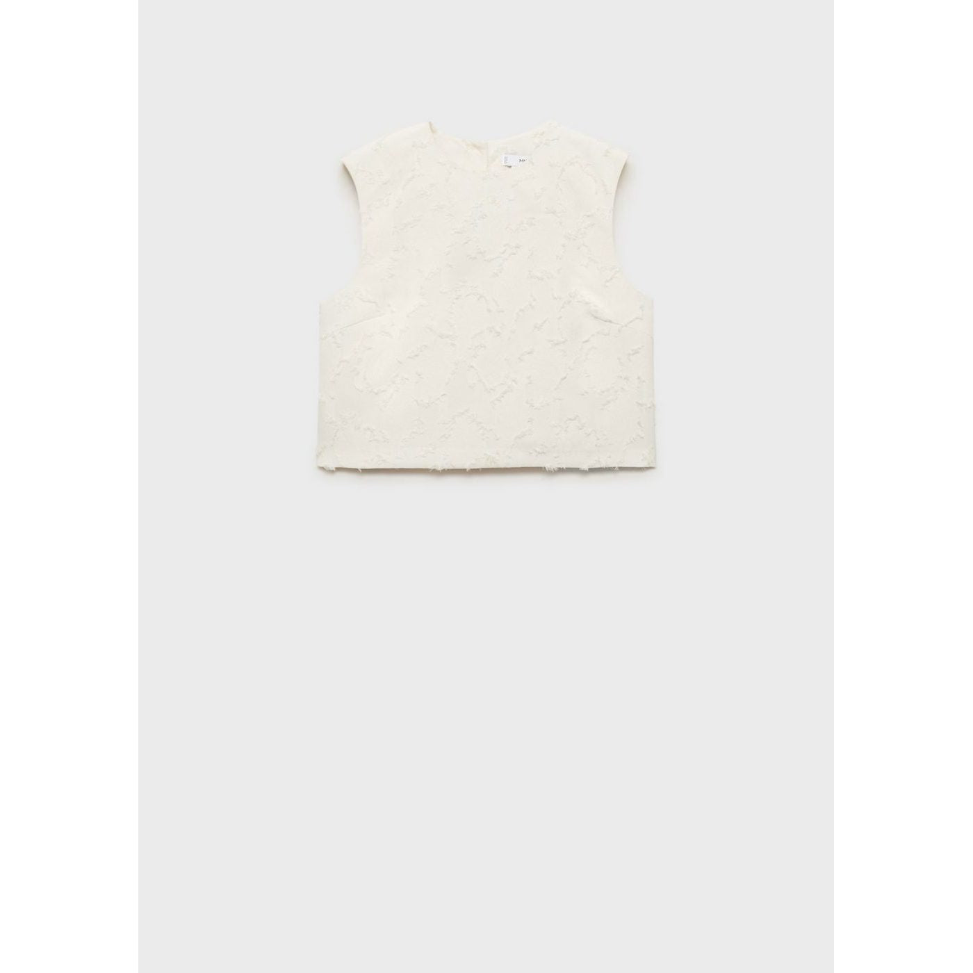 Crop Top Texturé