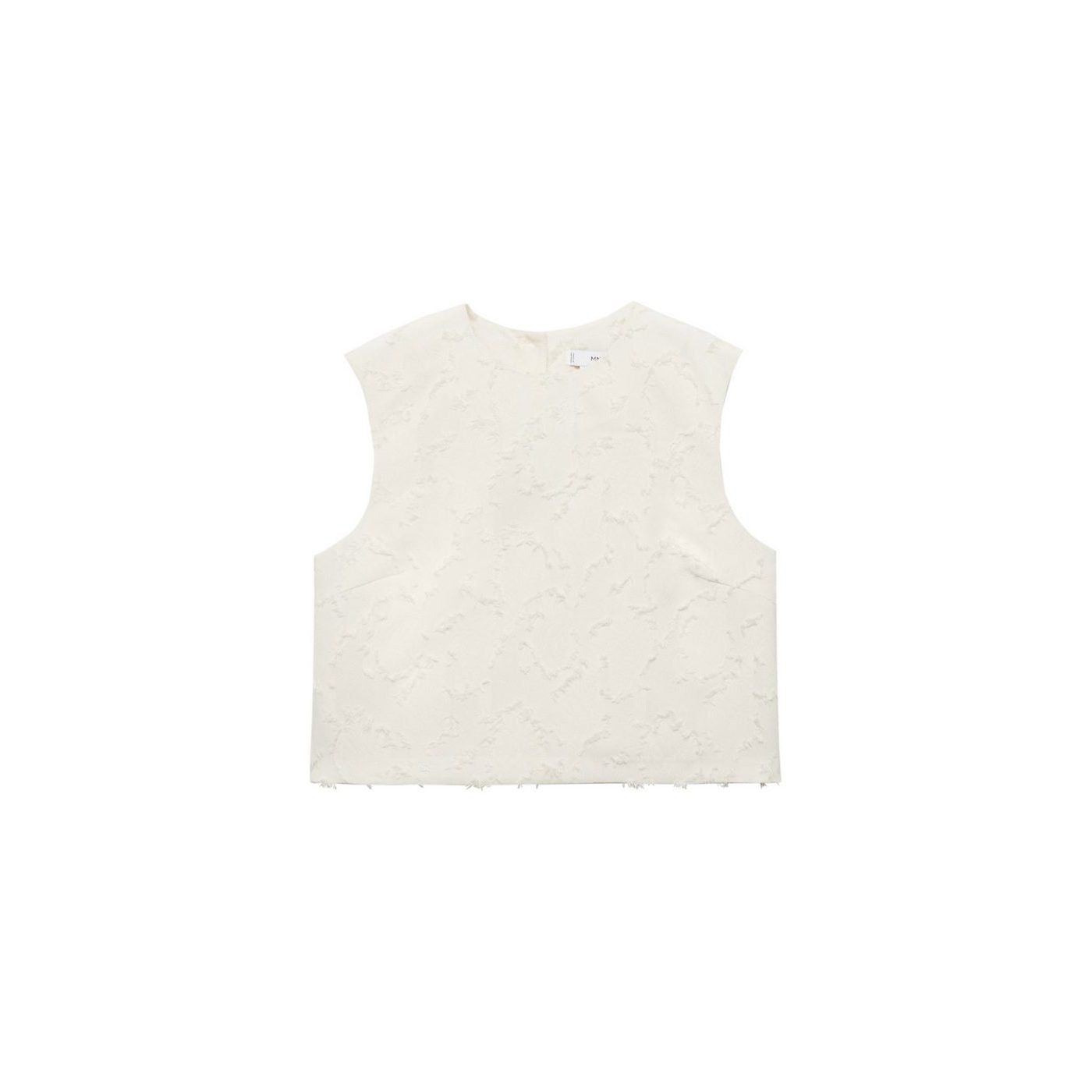 Crop Top Texturé