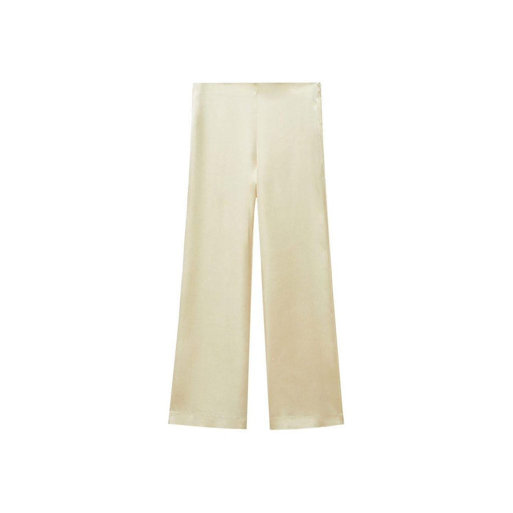 Pantalon Droit Satiné