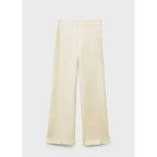 Pantalon Droit Satiné
