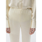 Pantalon Droit Satiné